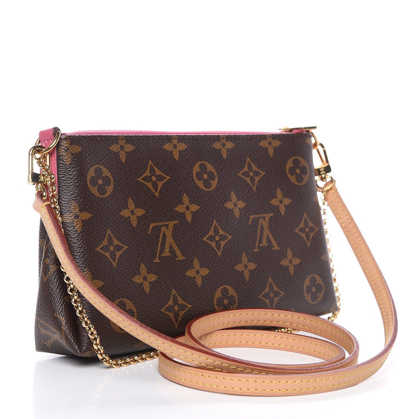 Monogram Pallas Clutch Rose Fizzy