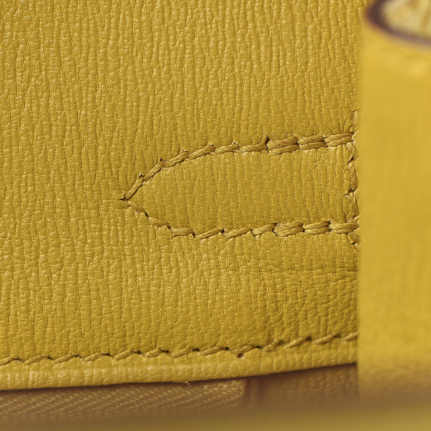Hermes Matte Alligator Birkin 25 Jaune Ambre 21 of 33