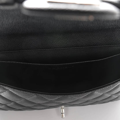Chanel Caviar Quilted Clutch With Chain Flap Black 5 of 7