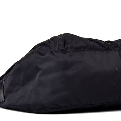 Prada Nylon Vela Messenger Bag Black 7 of 8