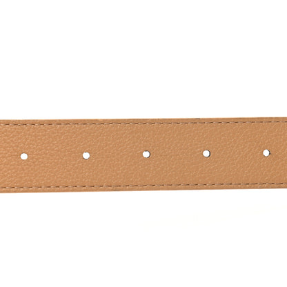 Louis Vuitton Monogram Calfskin 30mm LV Initiales Reversible Belt 85 34 Arizona 5 of 6