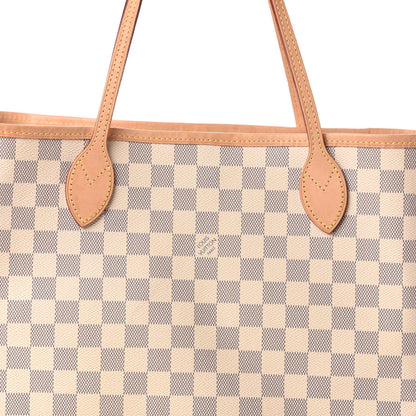 Louis Vuitton Damier Azur Neo Neverfull MM 7 of 9