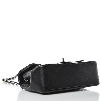 Chanel Lambskin Quilted Mini Rectangular Flap Black 4 of 8