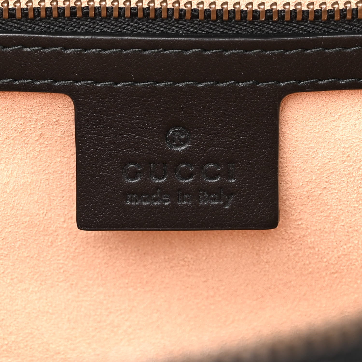 Gucci Calfskin Matelasse Sylvie Web Small GG Marmont Top Handle Shoulder Bag Black 6 of 10