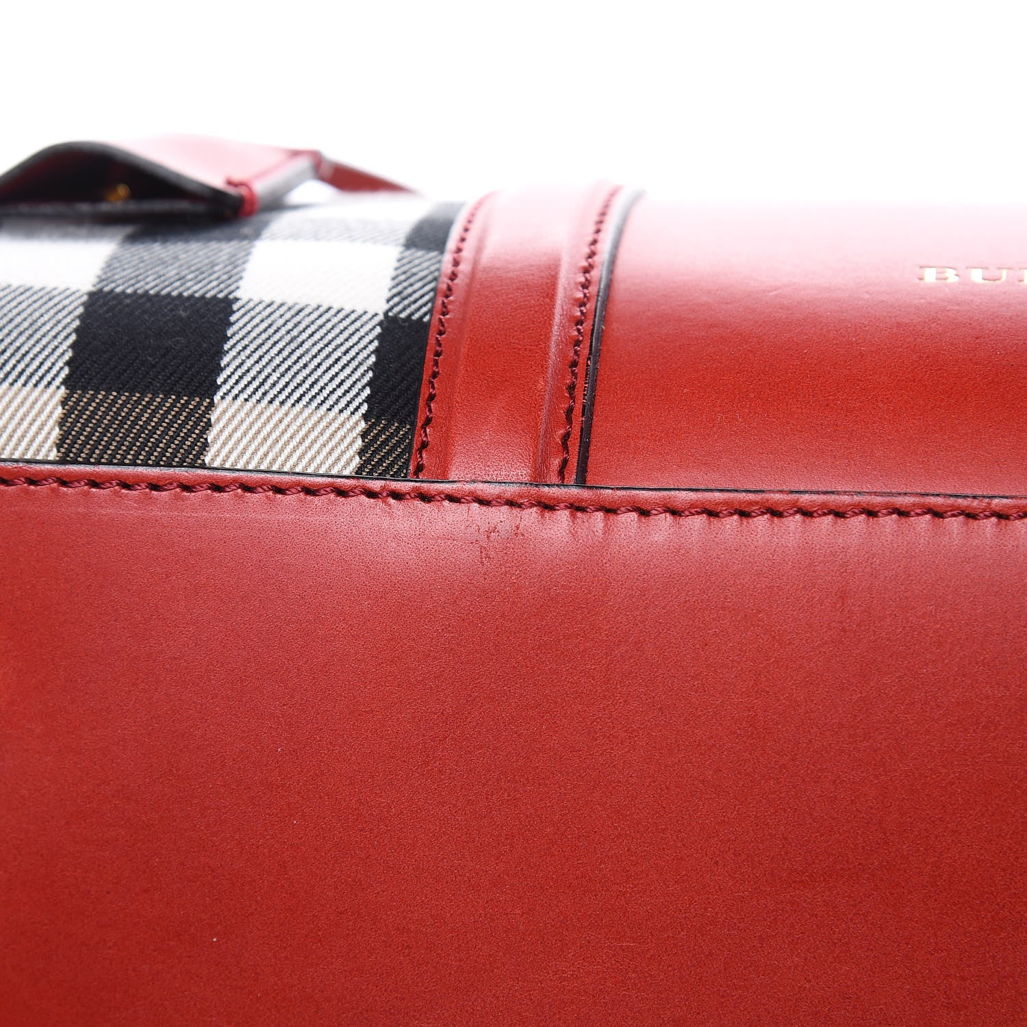 Burberry House Check Medium Alchester Military Red 10 of 12