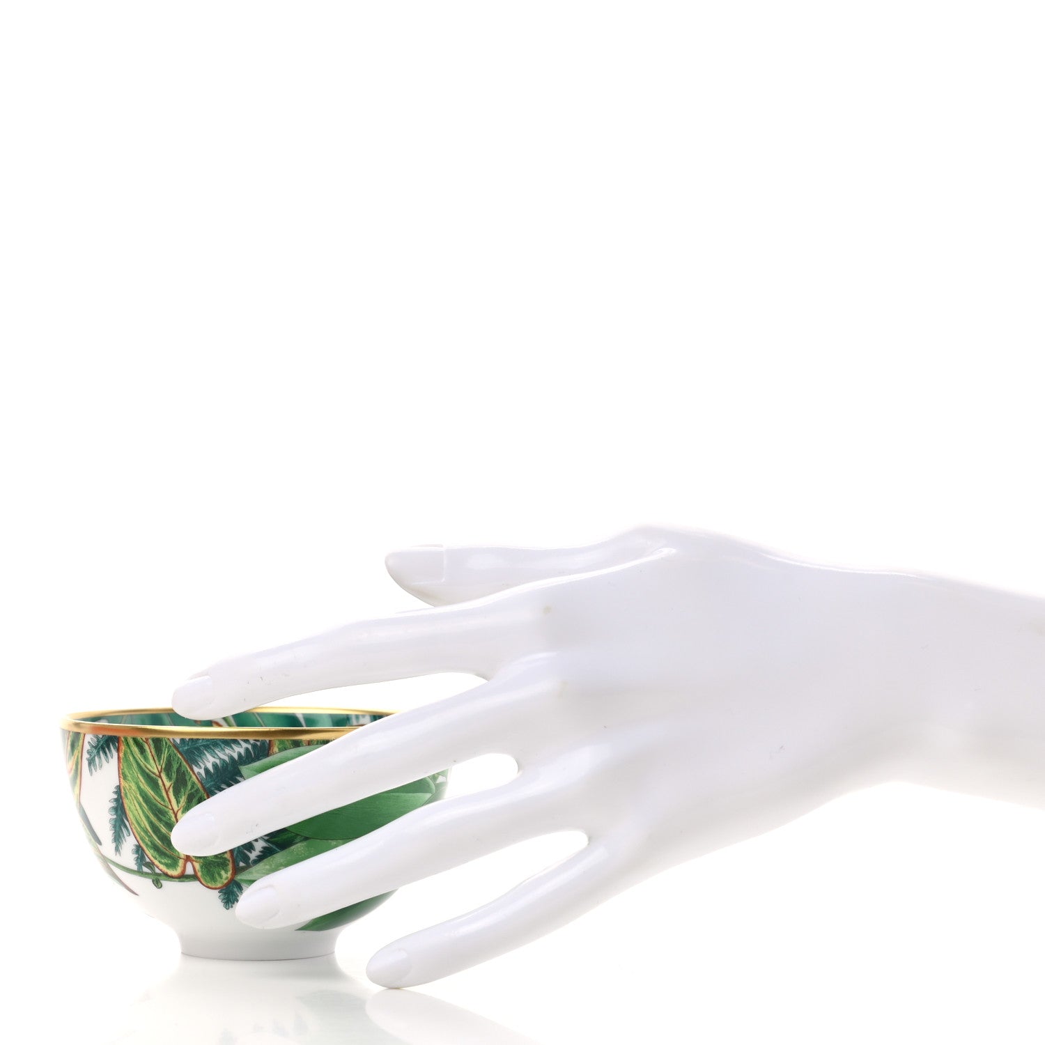 Hermes Porcelain Small Passifolia Bowl 2 of 6