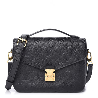 Louis Vuitton Empreinte Pochette Metis Black 1 of 9
