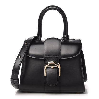 Delvaux Box Calfskin Mini Brillant Satchel Black 1 of 10