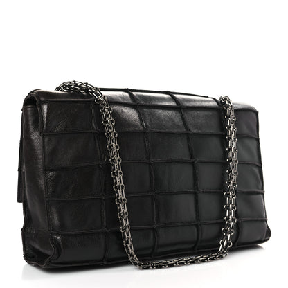 Chanel Lambskin Medium Patchwork Mademoiselle Single Flap Black 3 of 8