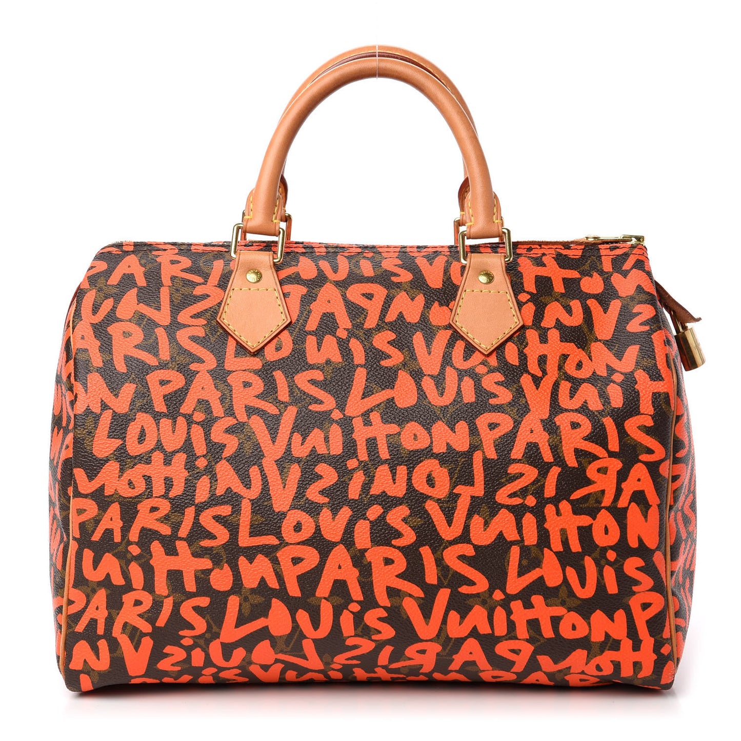 Monogram Graffiti Speedy 30 Orange