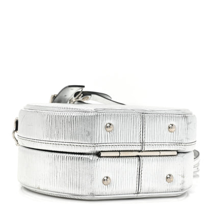 Louis Vuitton Metallic Epi Petite Boite Chapeau Silver 4 of 13