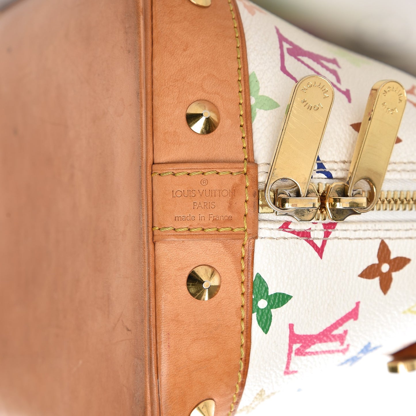 Monogram Multicolor Alma White