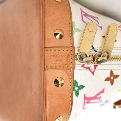 Louis Vuitton Monogram Multicolor Alma White 6 of 14