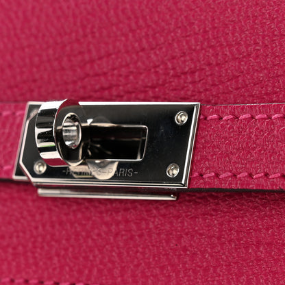 Hermes Chevre Mysore Kelly Wallet To Go Rose Mexico 11 of 12