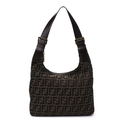 Fendi Zucca Shoulder Bag Tobacco 1 of 12