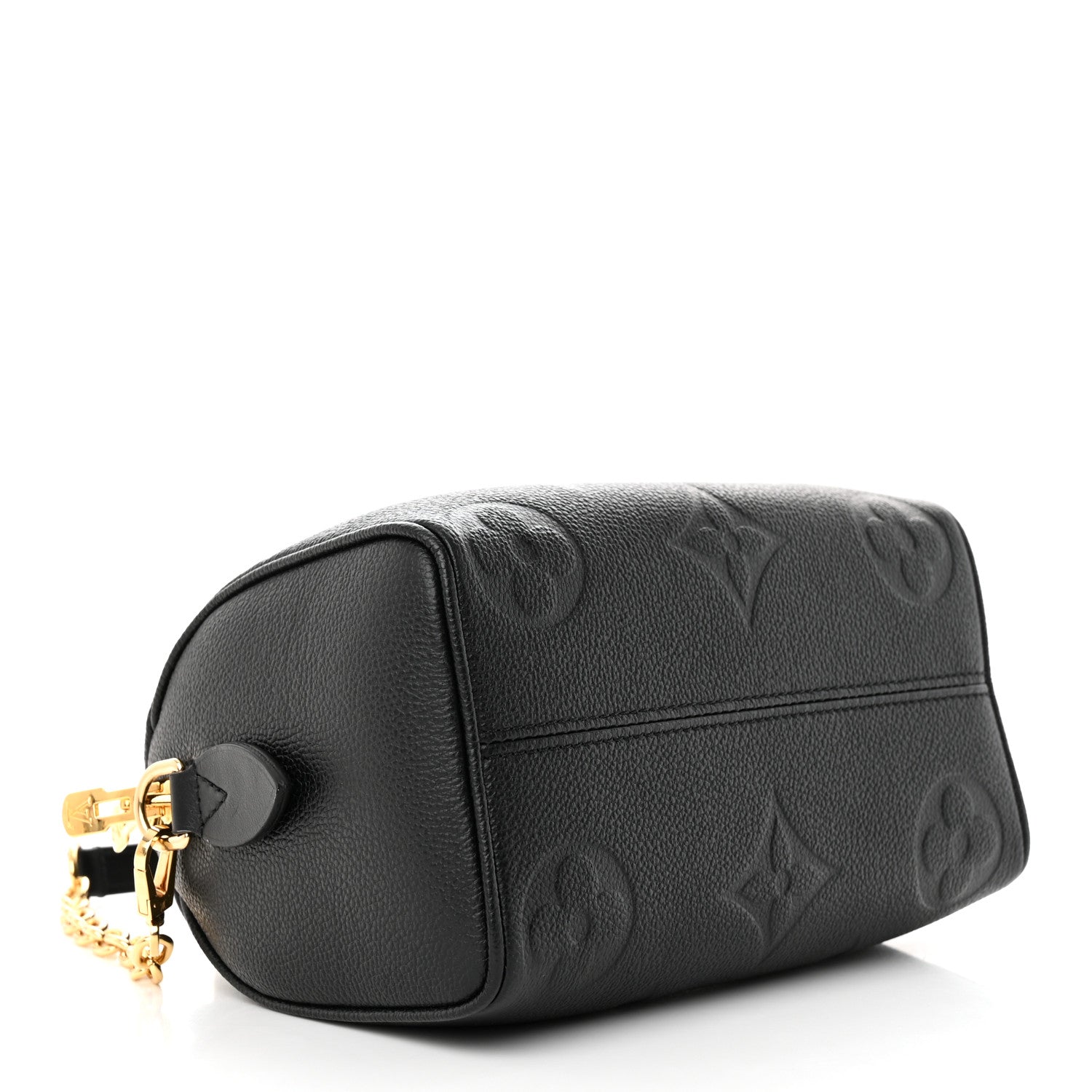 Louis Vuitton Empreinte Monogram Giant Speedy Bandouliere 20 Black 4 of 10