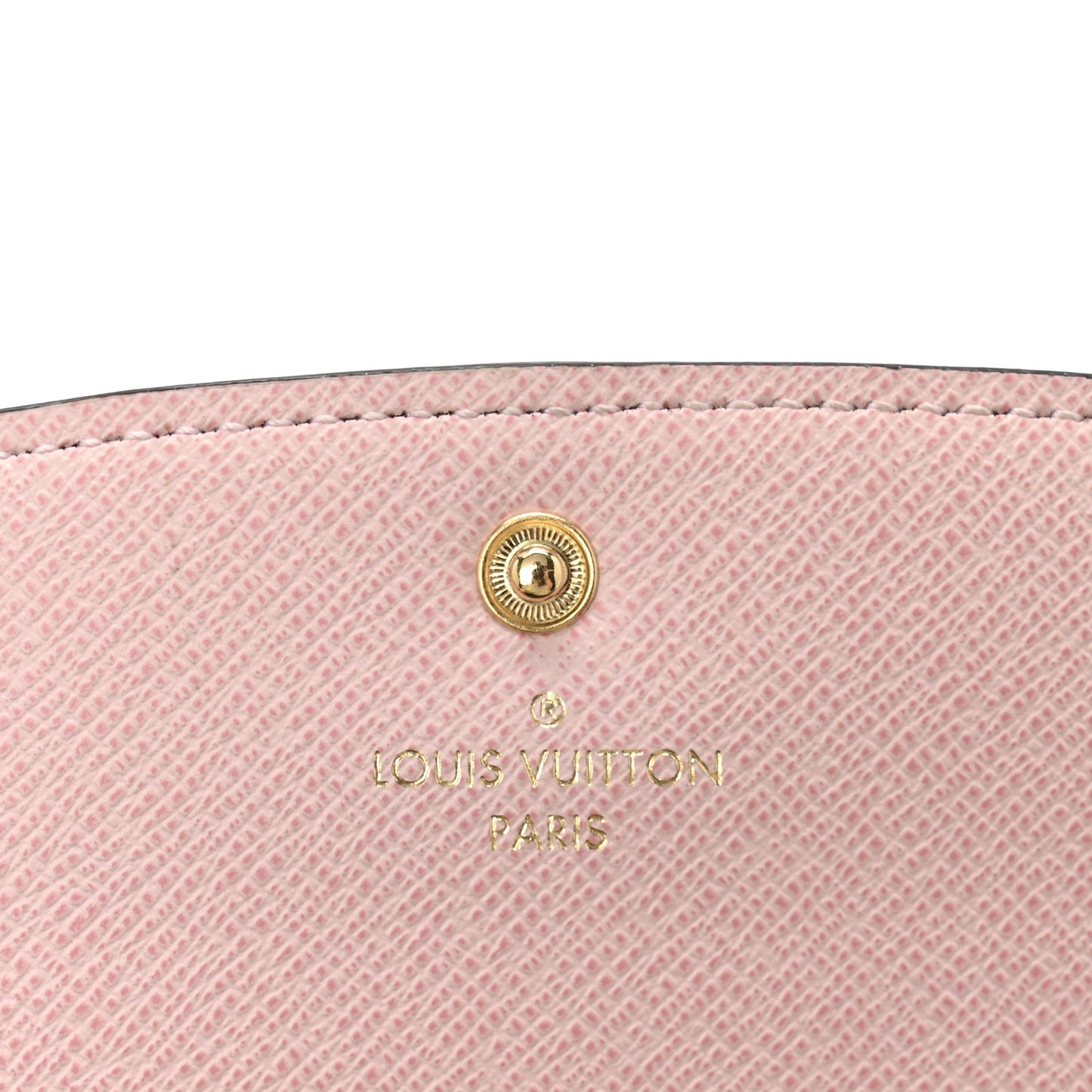Monogram Emilie Wallet Rose Ballerine
