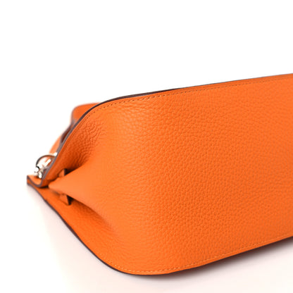 Hermes Taurillon Clemence Jypsiere 28 Abricot 7 of 9