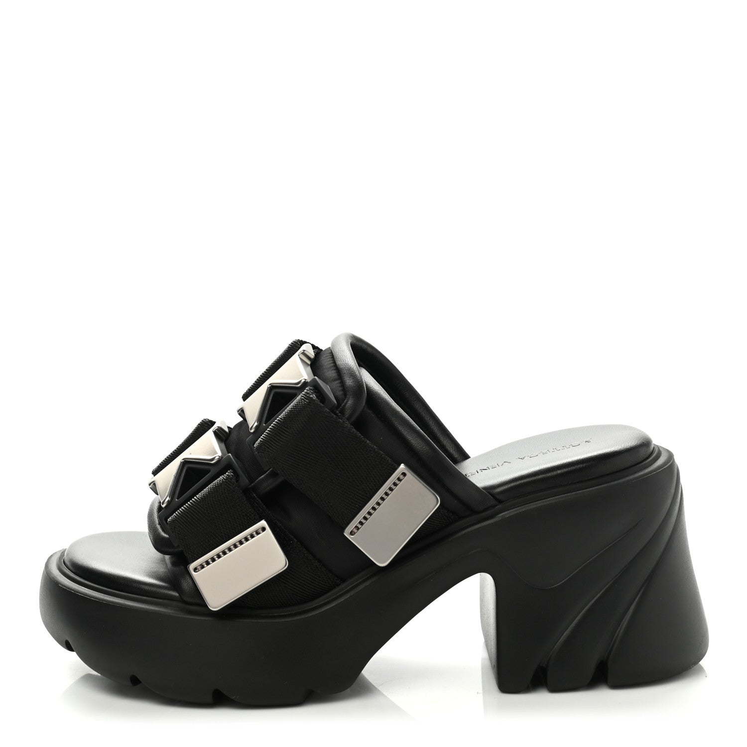 Bottega Veneta Nappa Flash 80mm Sandals 36 Black 1 of 8