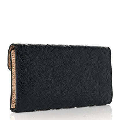 Louis Vuitton Empreinte Josephine Wallet Black 4 of 10