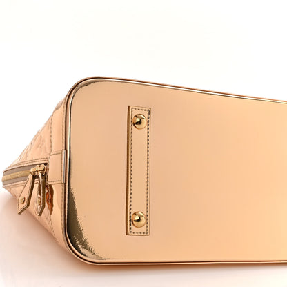 Louis Vuitton Monogram Miroir Alma MM Gold 8 of 10