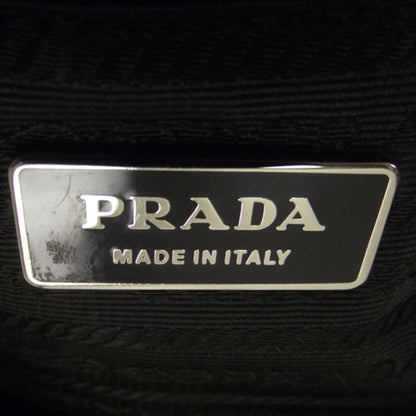 Prada Leather Logo Sacca Nero 8 of 10