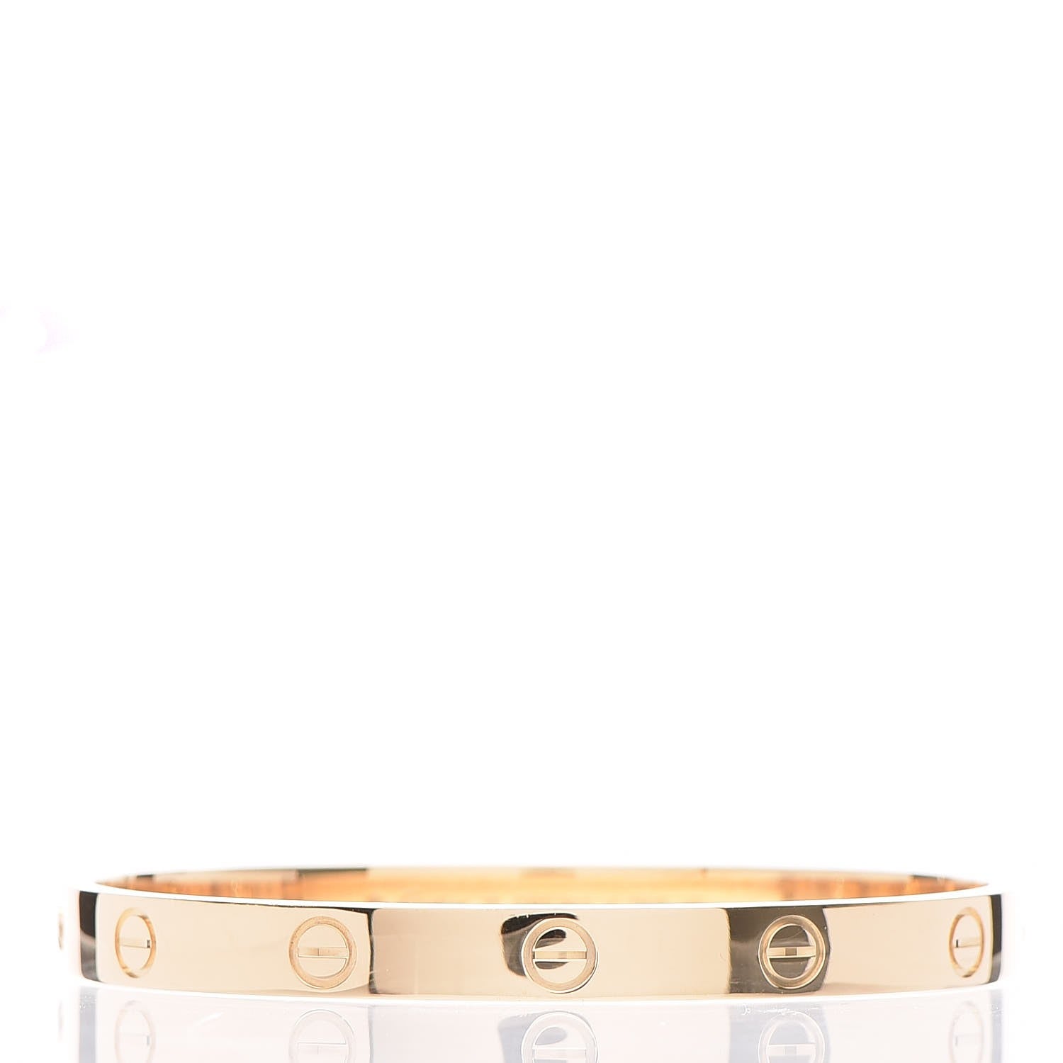 Cartier 18K Yellow Gold LOVE Bracelet 17 4 of 7