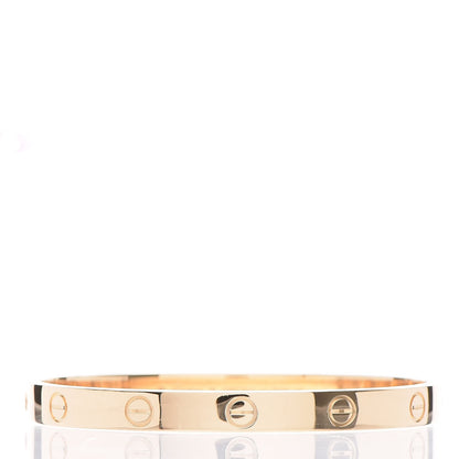 Cartier 18K Yellow Gold LOVE Bracelet 17 4 of 7