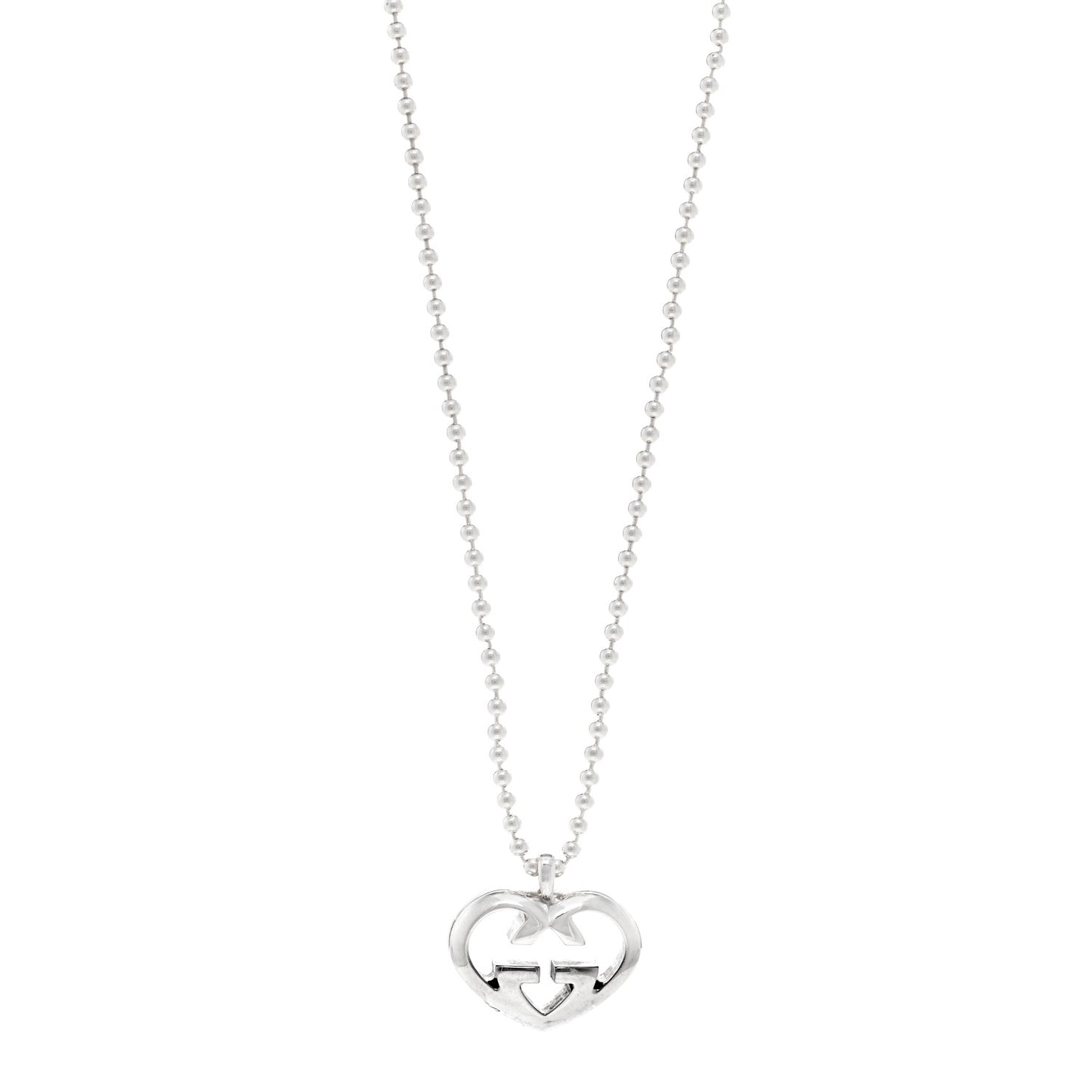Sterling Silver Britt Heart Pendant Necklace