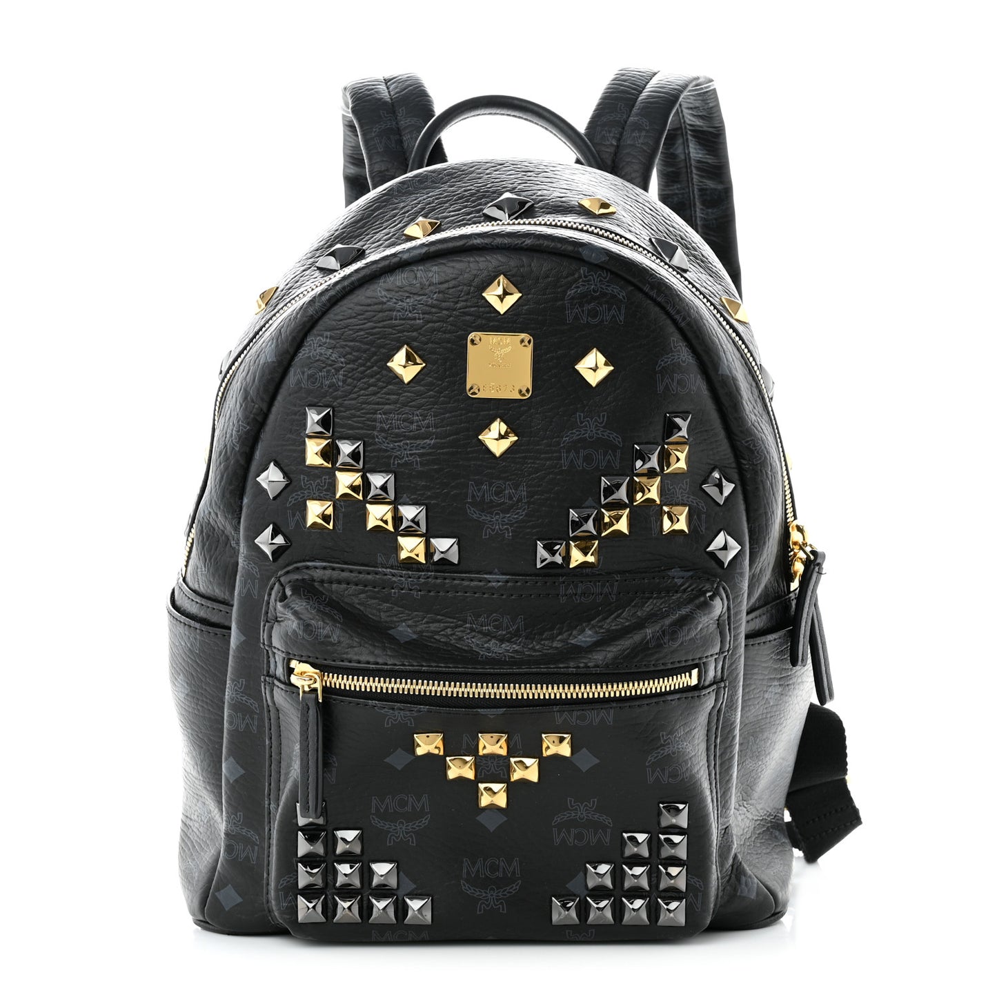 Visetos Studded Small Stark M Backpack Black