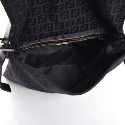 Fendi Zucchino Forever Mama Baguette Black 5 of 7