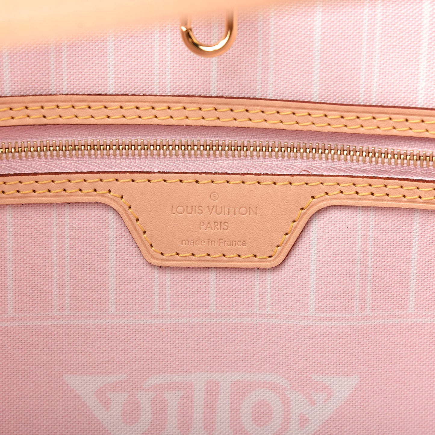 Monogram Giant By The Pool Neverfull MM Light Pink