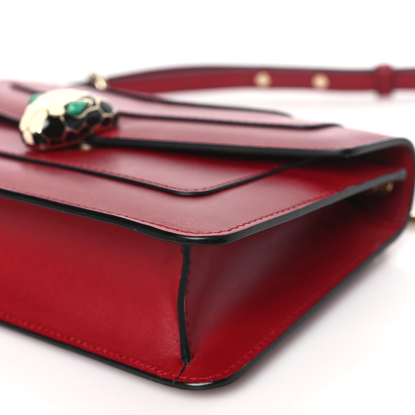 Calfskin Serpenti Forever Crossbody Bag Ruby Red