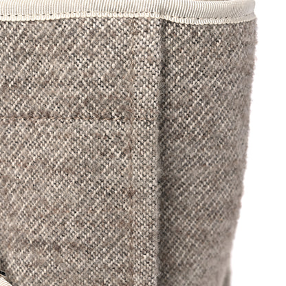 Chanel Mixed Fibers Small Deauville Tote Light Grey 14 of 14