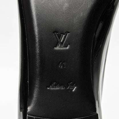 Louis Vuitton Patent Calfskin Betty Ballerina Flats 41 Black 6 of 8