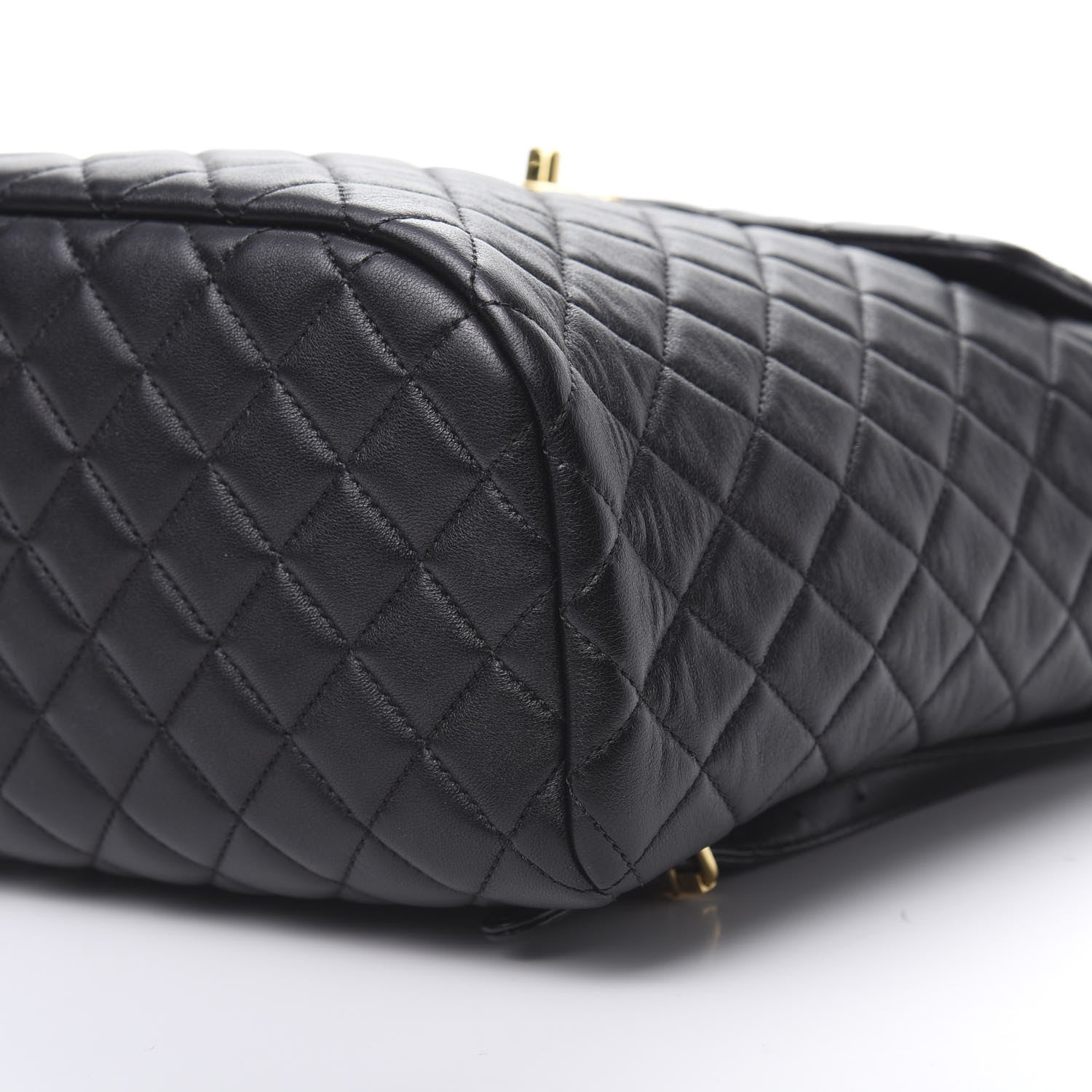 Chanel Calfskin Quilted Large Urban Spirit Backpack Black 9 of 10