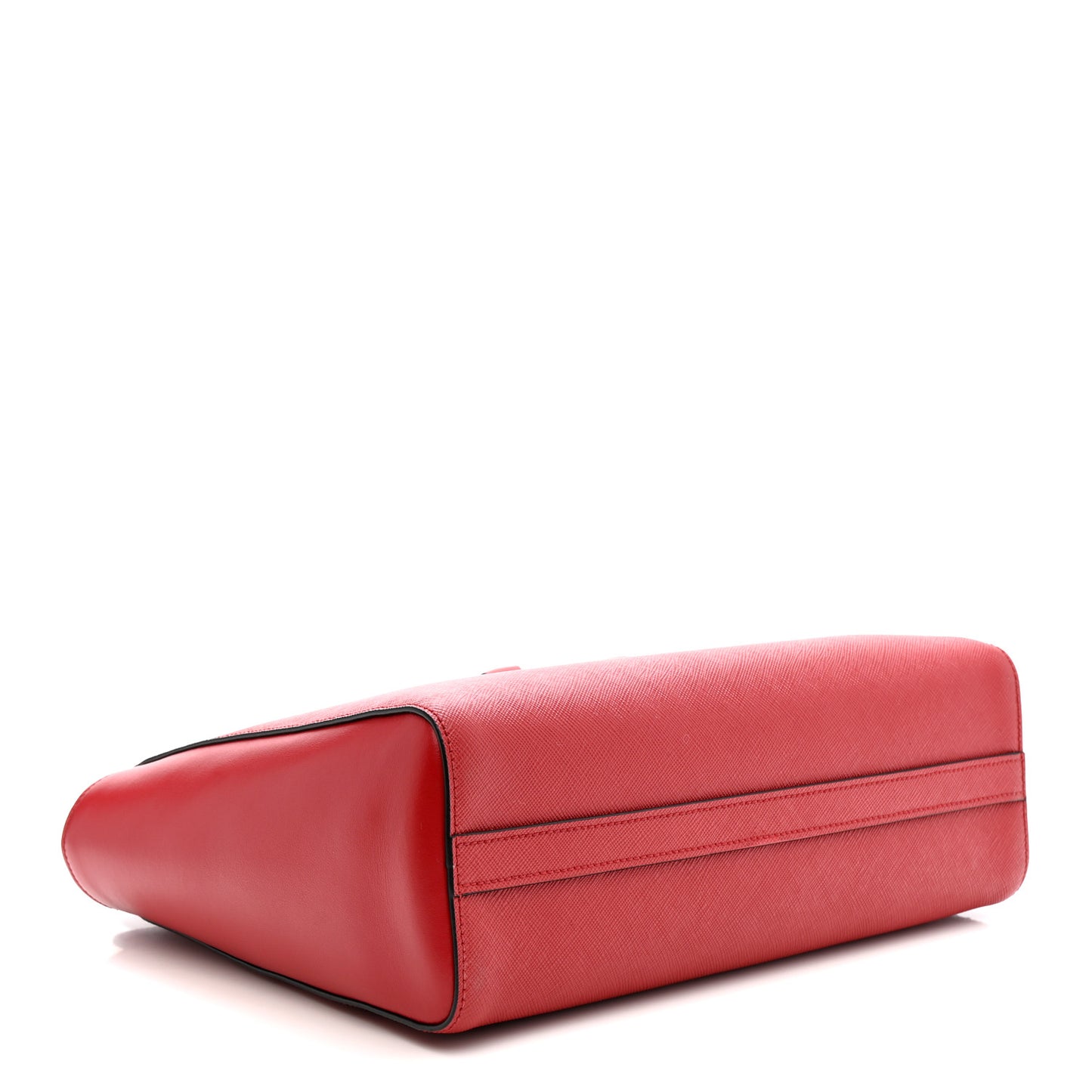 Saffiano Soft Calfskin Tote Fuoco