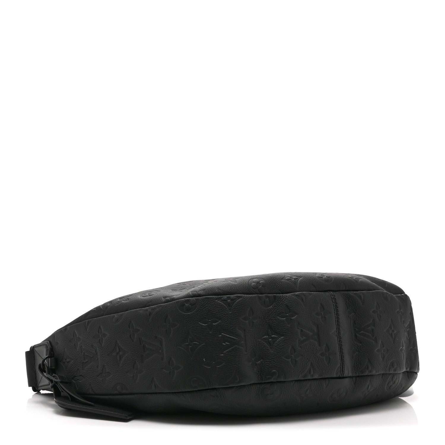 Louis Vuitton Calfskin Monogram Shadow Hobo Hamac Black 4 of 9