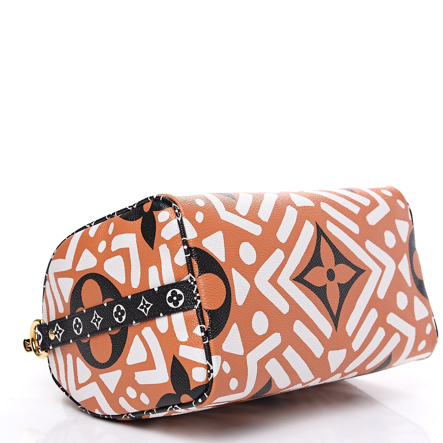 Louis Vuitton Monogram Giant Crafty Speedy Bandouliere 25 Creme Caramel 3 of 7