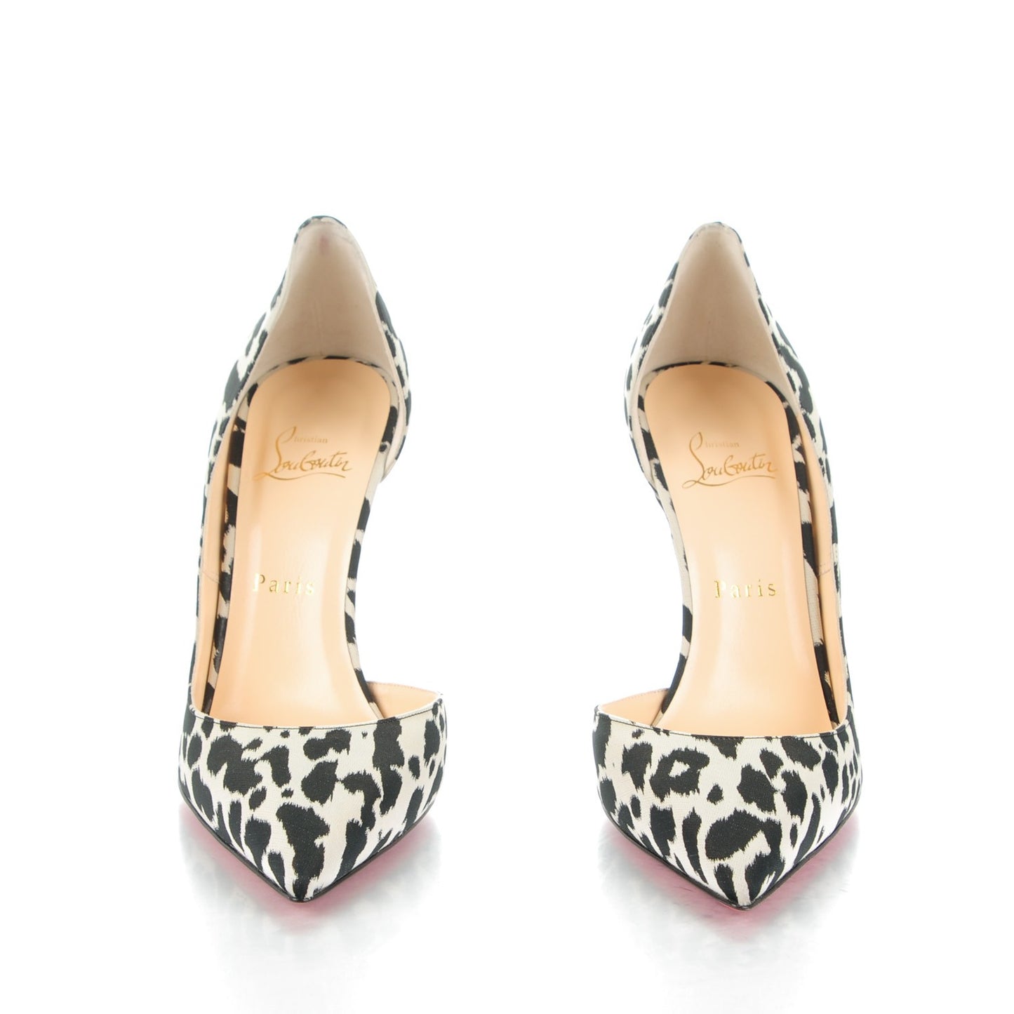 Tissu Leopardino Iriza 100 Pumps 40 Black White