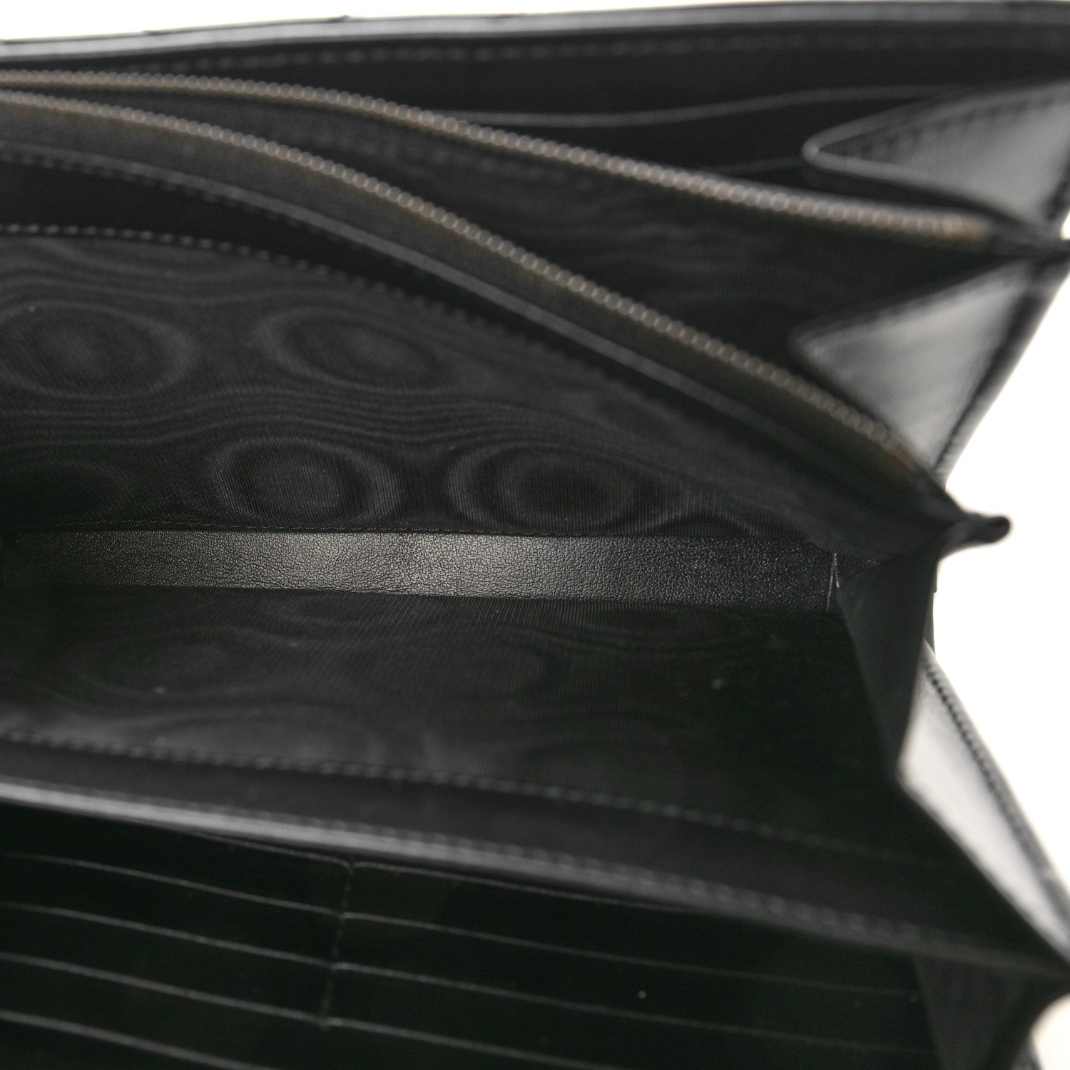 Gucci Calfskin Matelasse GG Marmont Chain Wallet Black 5 of 10