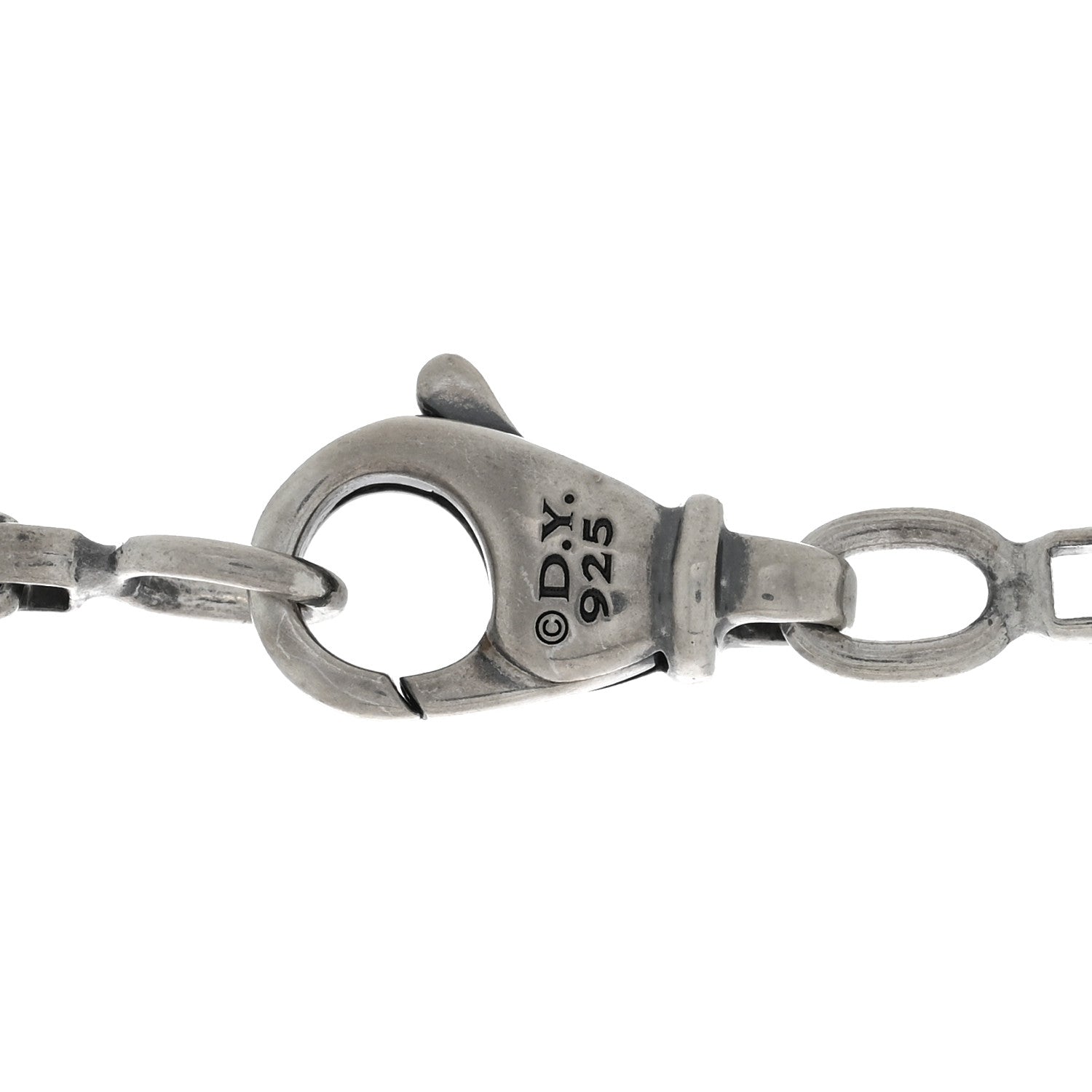 David Yurman Sterling Silver 2.7mm Small Box Chain Necklace 32" 4 of 4