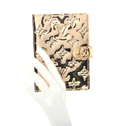 Louis Vuitton Monogram Miroir Small Ring Agenda Gold 2 of 7