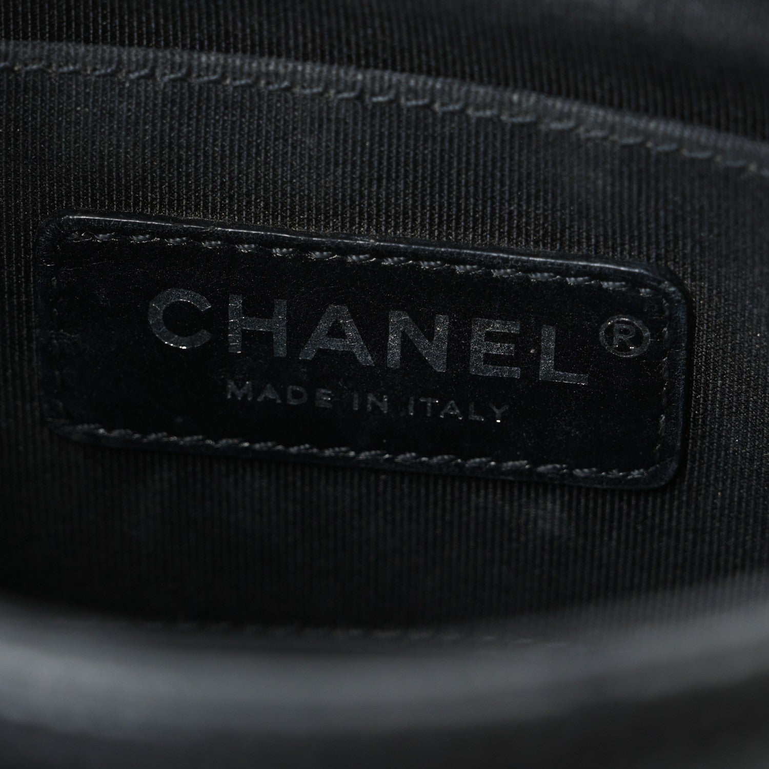 Chanel Caviar Quilted Incognito Mini Square Flap Black 6 of 11