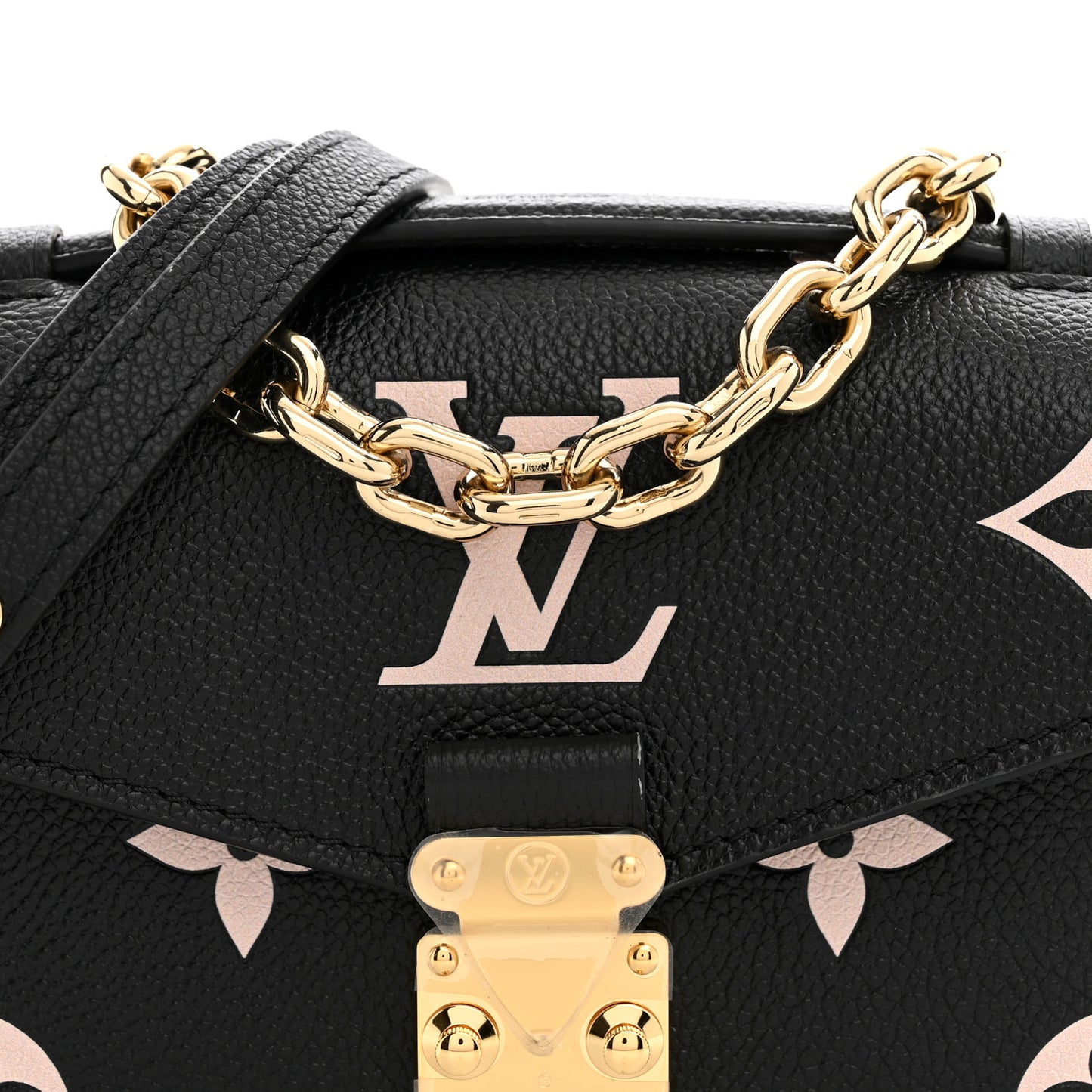 Empreinte Monogram Giant Pochette Metis East West Black Beige