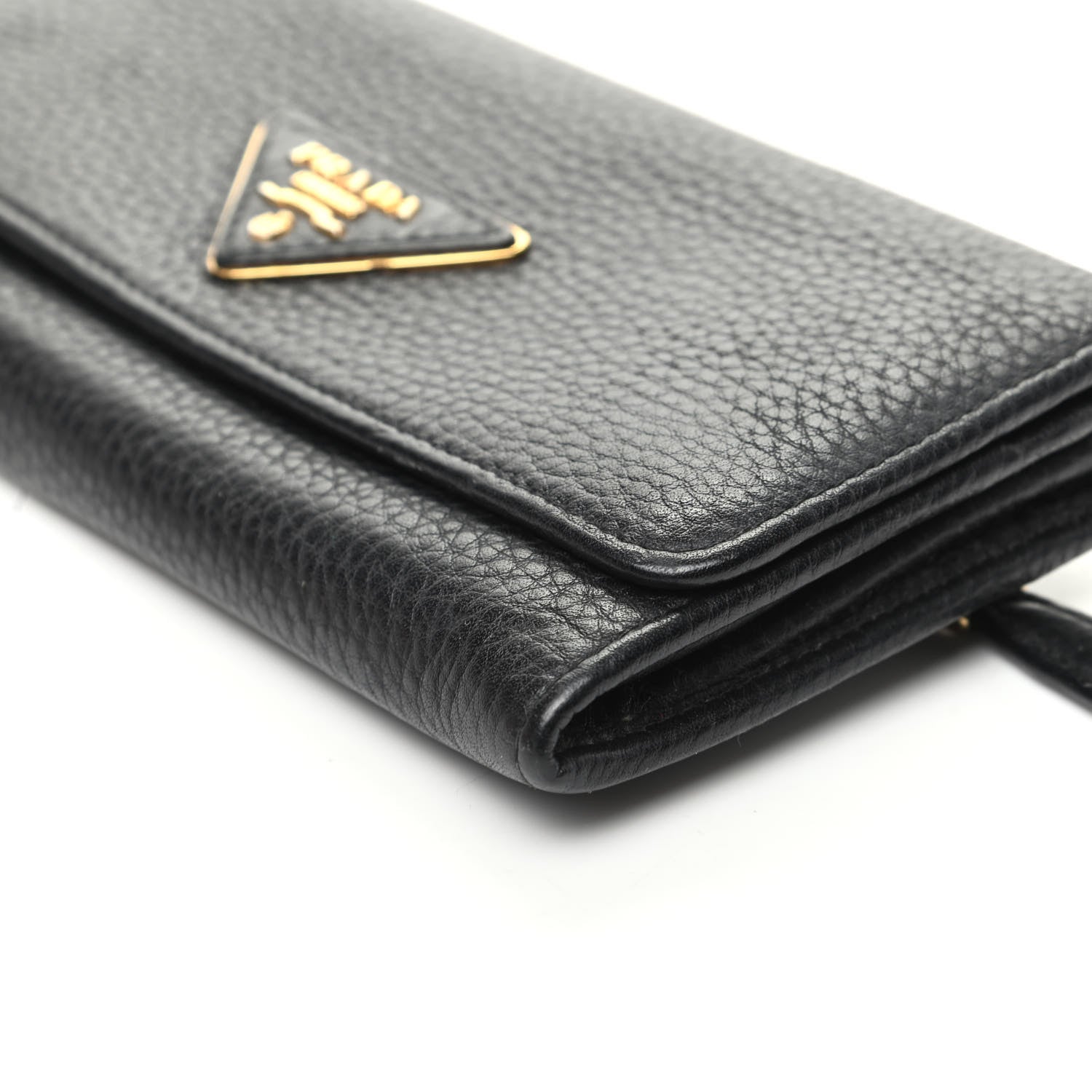 Prada Vitello Daino Continental Flap Wallet 8 of 8