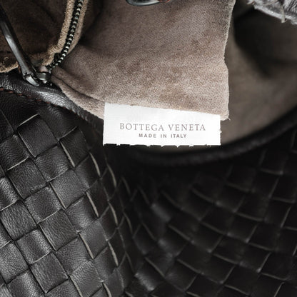 Bottega Veneta BOTTEGA VENETA Nappa Intrecciato Medium Seamless Tote Ebano 7 of 8