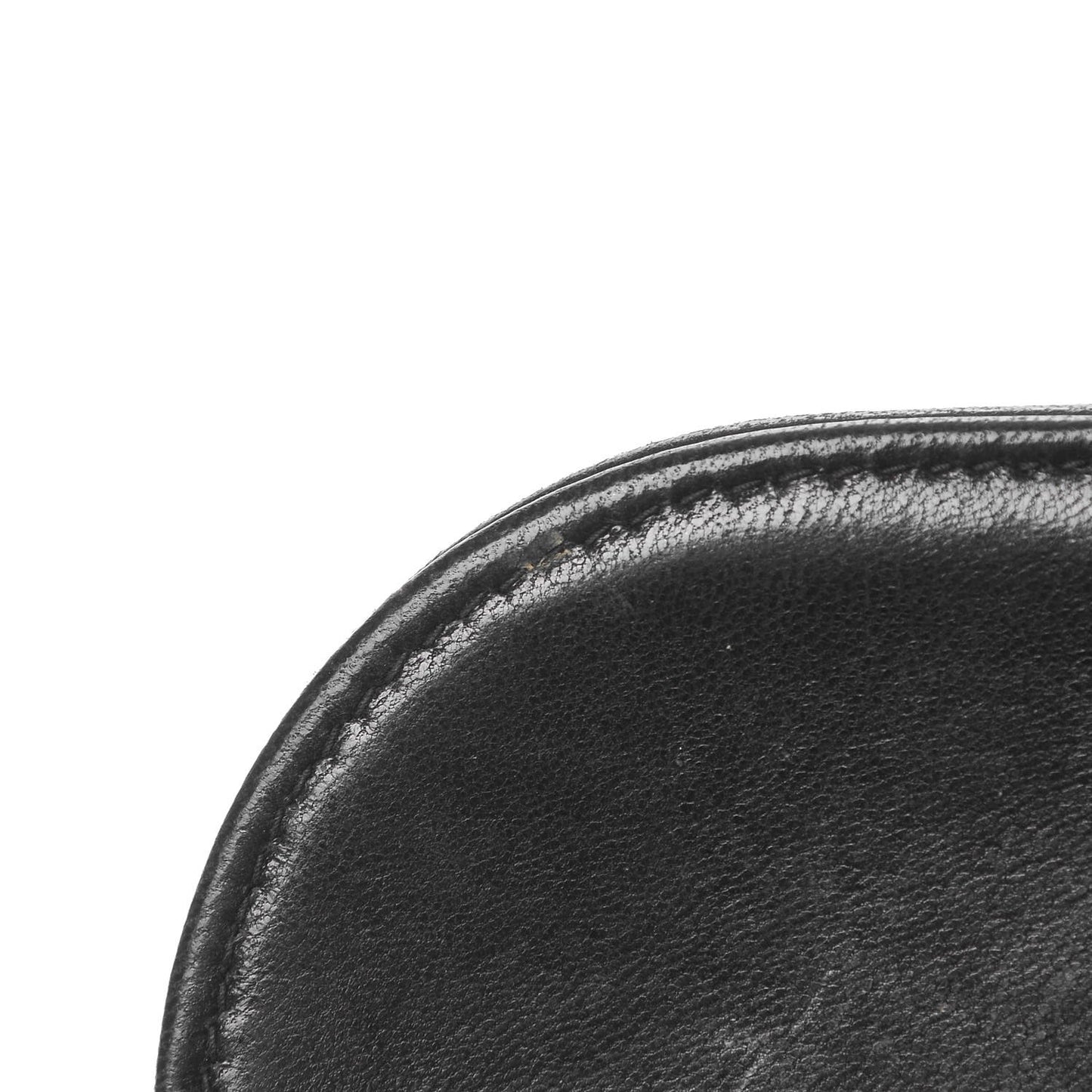 Lambskin Horizontal Quilted Small Single Flap Navy