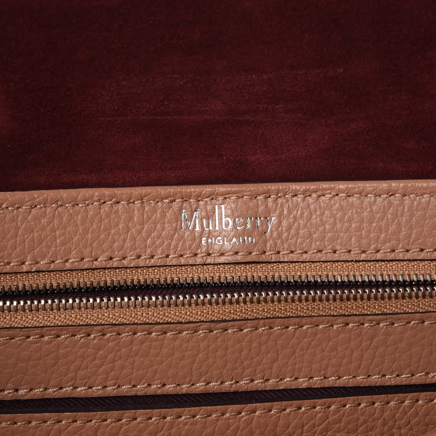 Mulberry Classic Grain Small Bayswater Backpack Blush 6 of 14