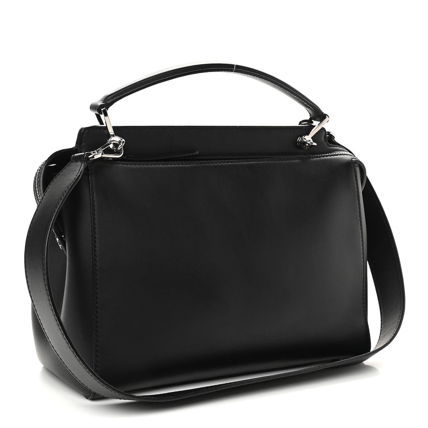 Vitello Baltico Dolce DotCom Satchel Black Blue Royal